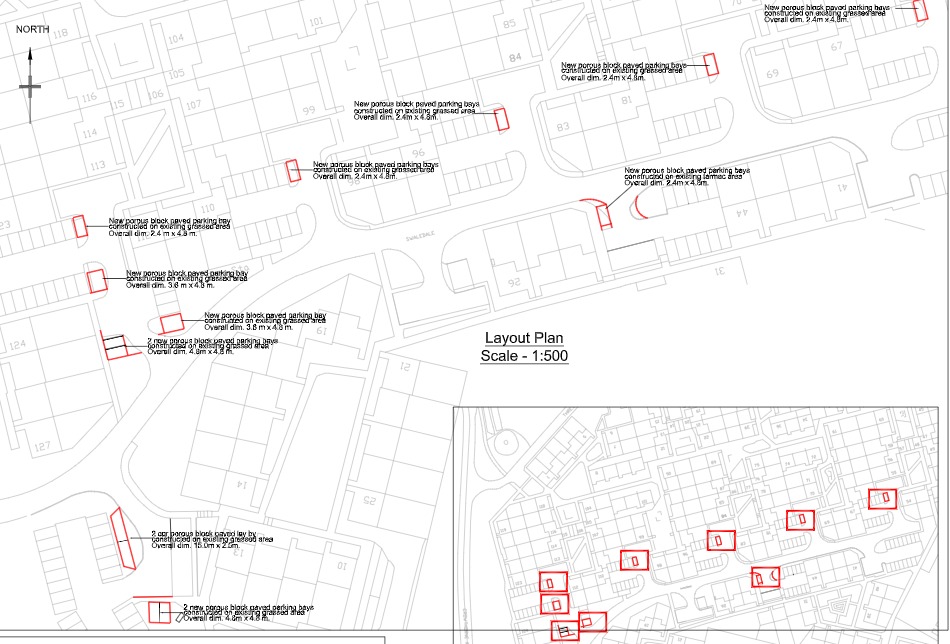 New homes and parking spaces are part of this weeks planning round up