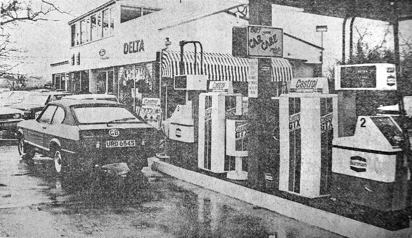 PUMP MY RIDE: A new petrol station was opened in 1980