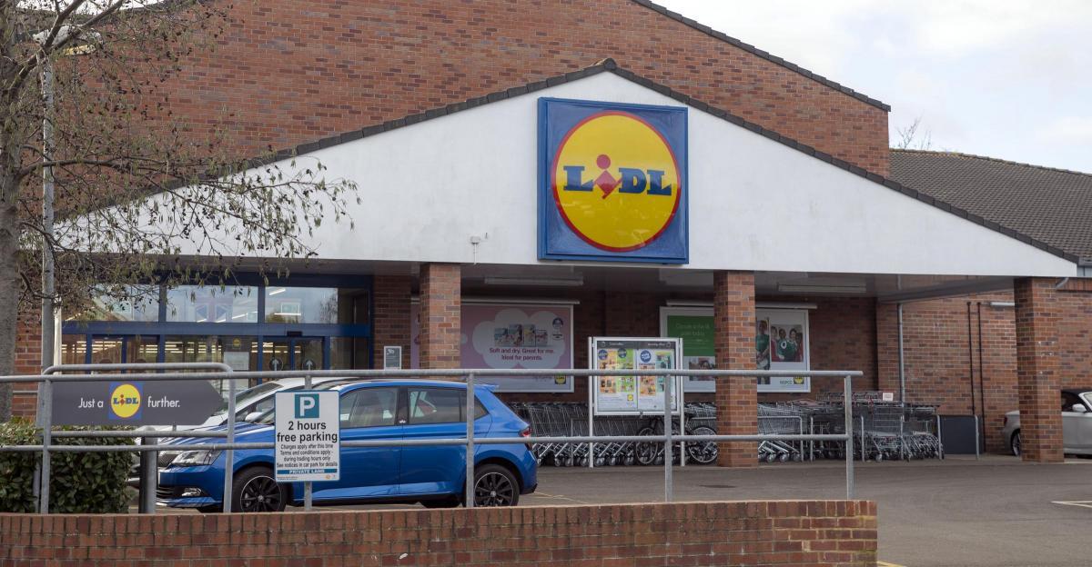 Lidl in Crowthorne. 